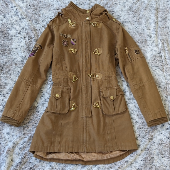 Y2K Vintage Rocawear Military-Style Jacket (Camel, Medium) - Picture 1 of 1